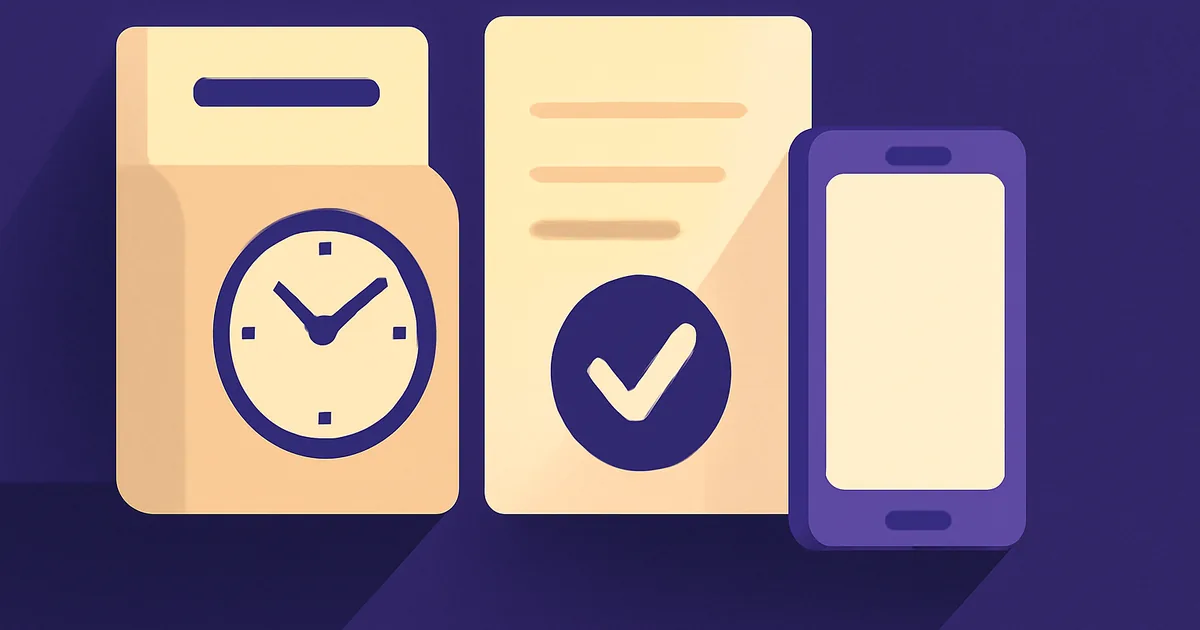 Controle de ponto para equipe externa